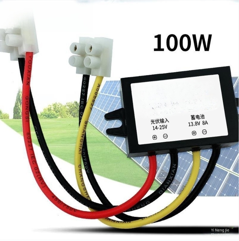 Mppt Charge Controller - 100W Kontroler Ładowania Solarnego MPPT 1*