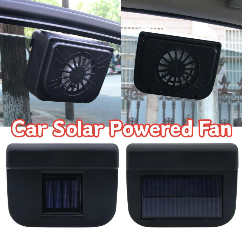 Renewable Energy Fan - Samochodowy wentylator solarny z ładowaniem USB,