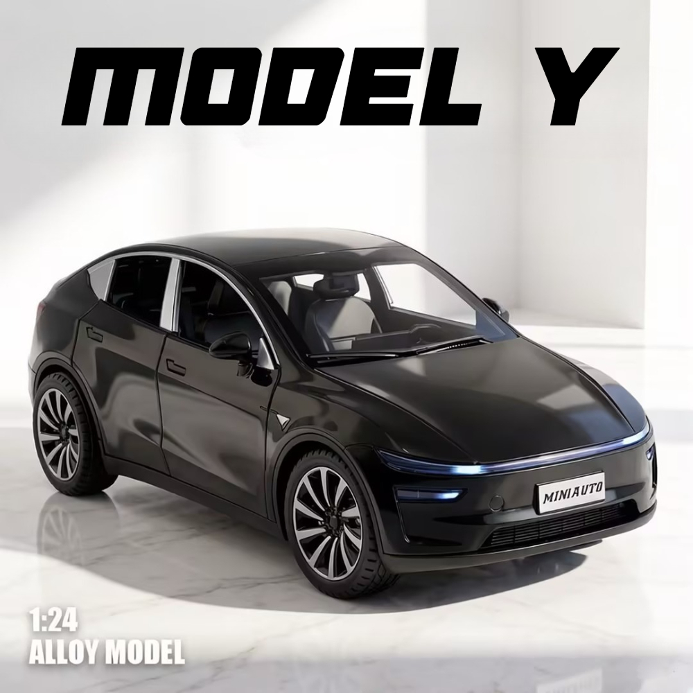 Renewable Energy Kids - Modele samochodów Model Y w skali