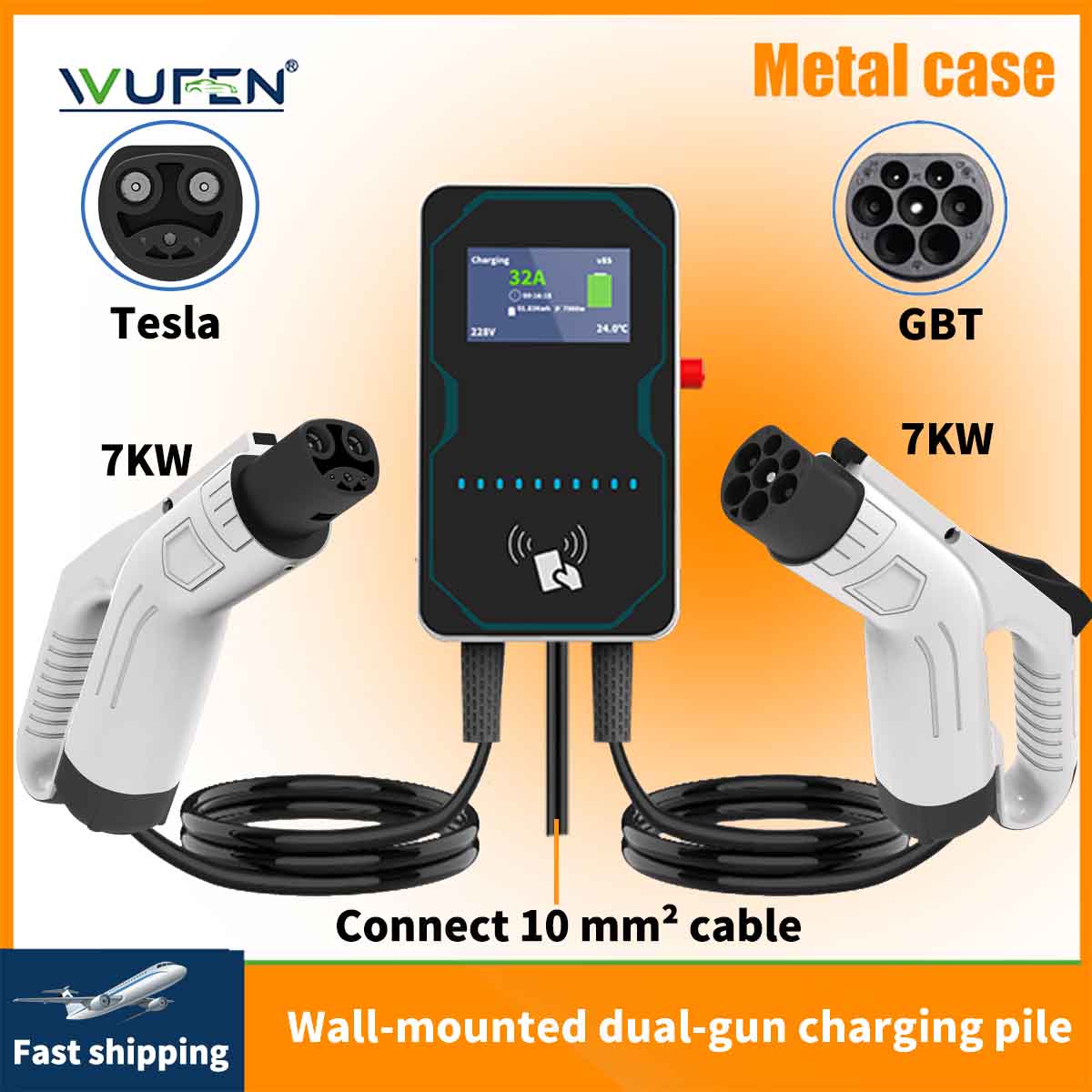 Ev Charger Wallbox - WUFEN EVSE Wallbox Ładowarka do samochodów