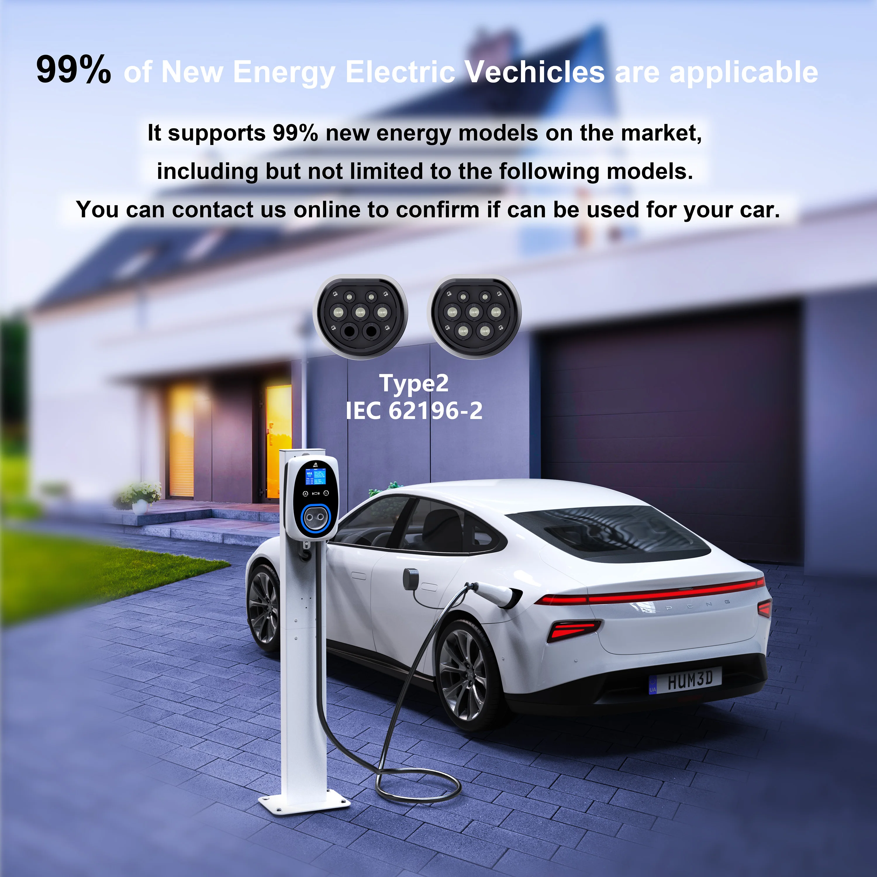Ładowarka EV GWUYU 32A 7.6KW E – Ev Charger Wallbox recenzja i cena
