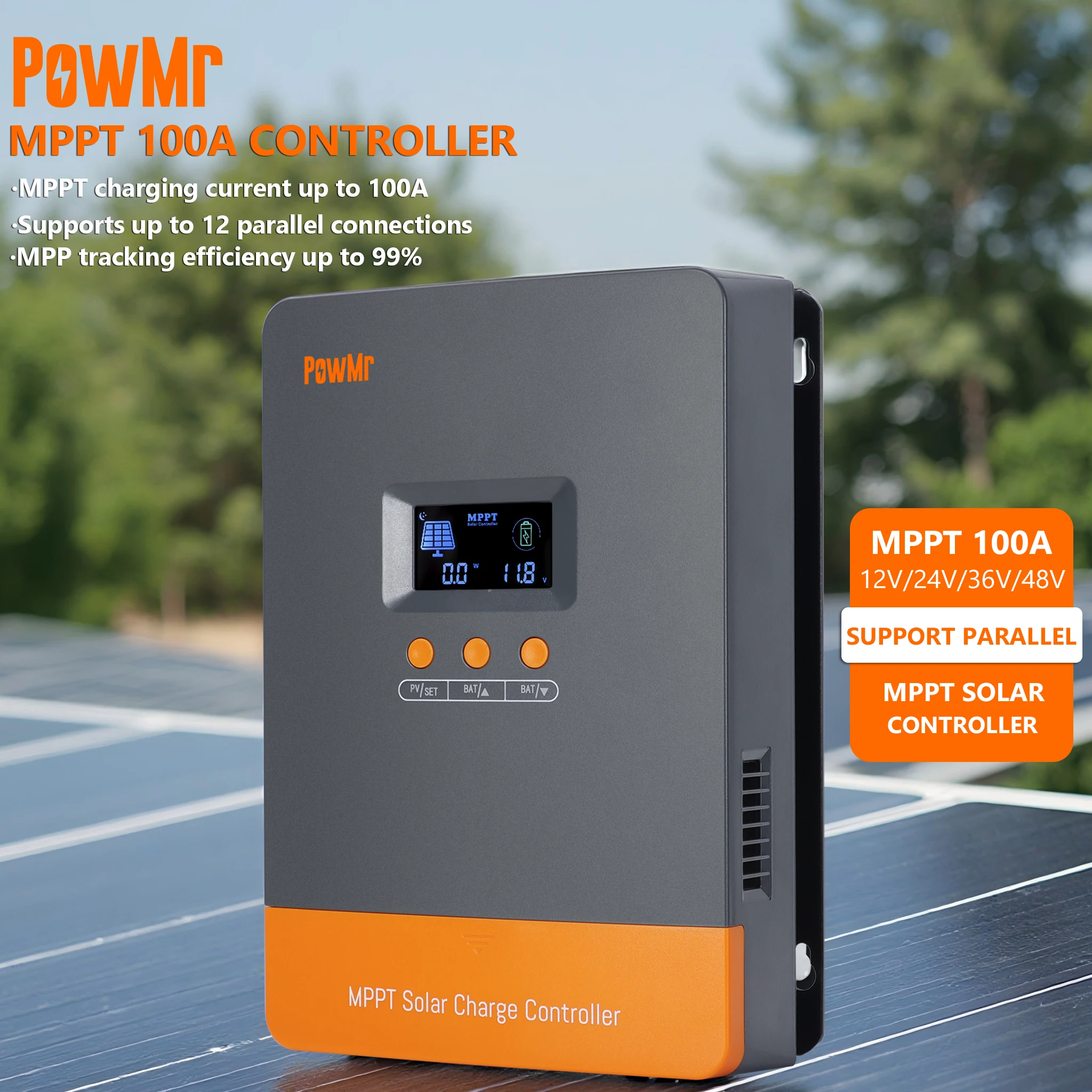PowMr Gorąca Wyprzedaż Regulat – Mppt Charge Controller recenzja i cena
