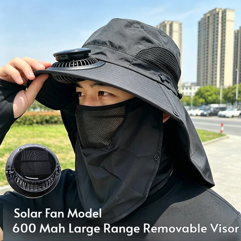 Nowa czapka z wentylatorem sol – Renewable Energy Fan recenzja i cena