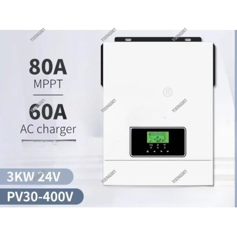 Inwerter solarny 3KVA/2400W 24 – Mppt Charge Controller recenzja i cena