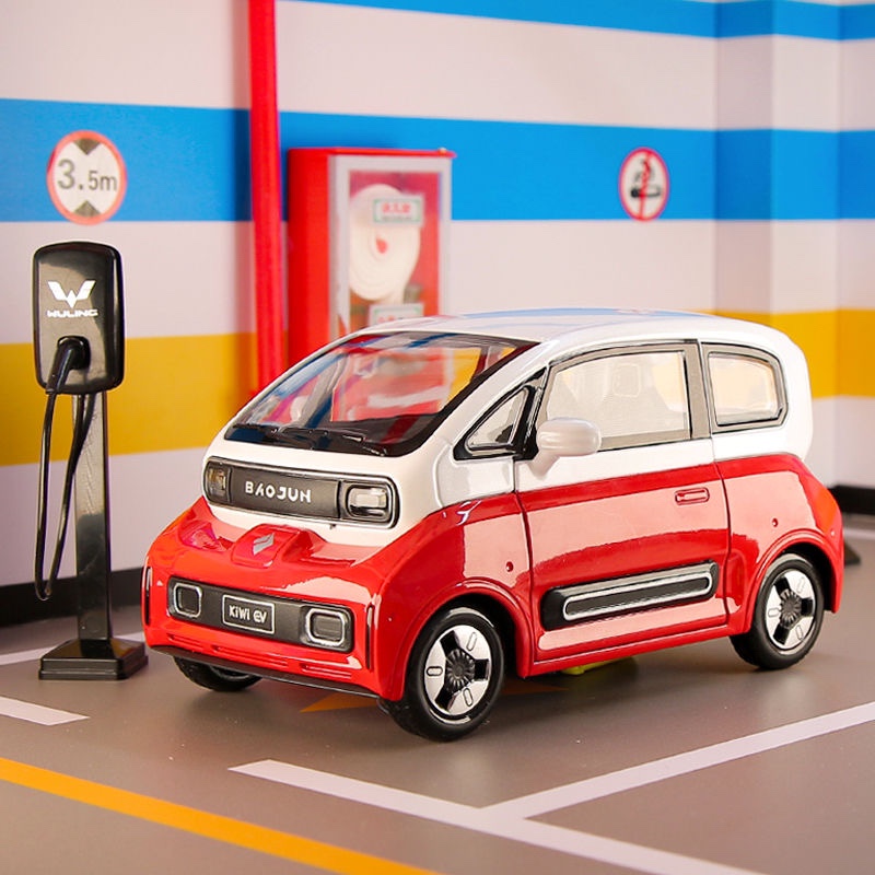 1:24 BAOJUN MINI EV Alloy nowy – Renewable Energy Kids recenzja i cena