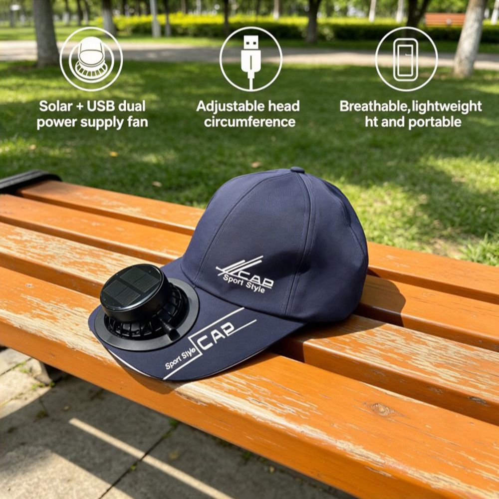 Modna, oddychająca czapka z we – Renewable Energy Fan recenzja i cena